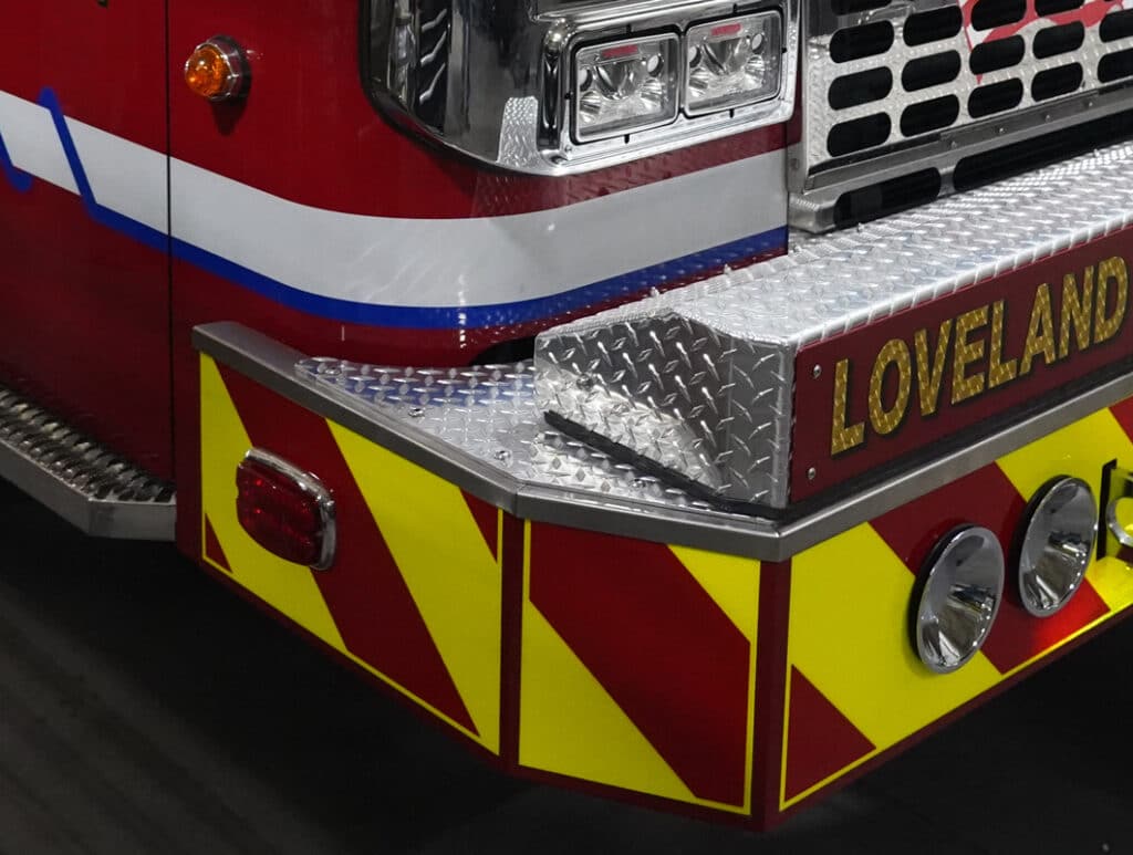 Loveland Fire Department’s Front Bumper Repair